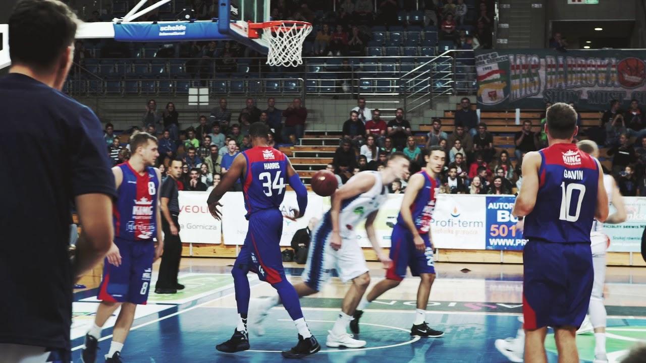 MKS Dąbrowa Górnicza - King Szczecin 84:73 (skrót meczu)