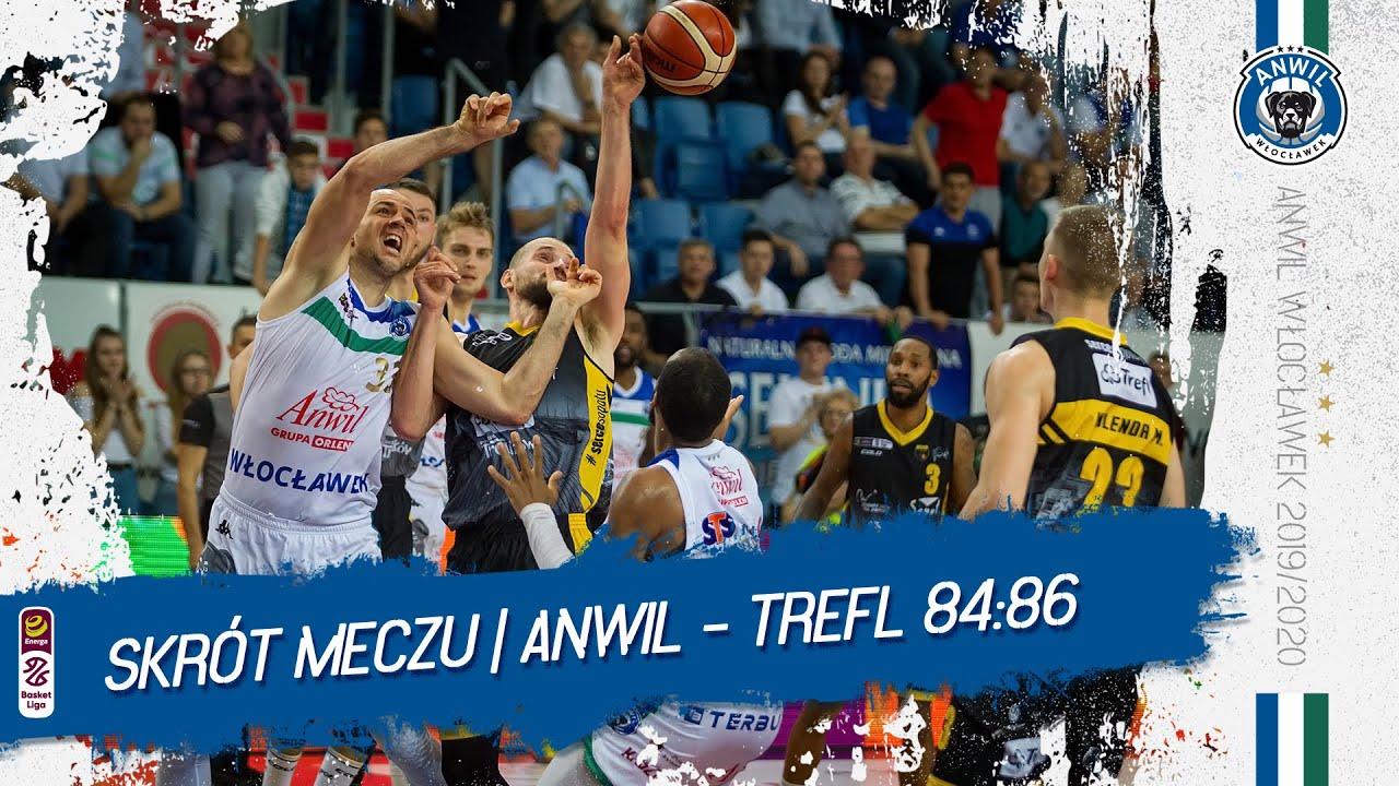 Skrót meczu | Anwil Włocławek - Trefl Sopot 84:86