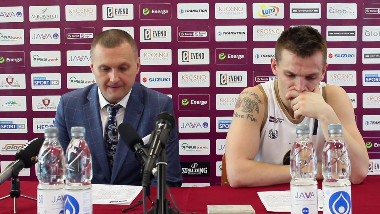 Konferencja prasowa po meczu Miasto Szkła Krosno - Legia Warszawa