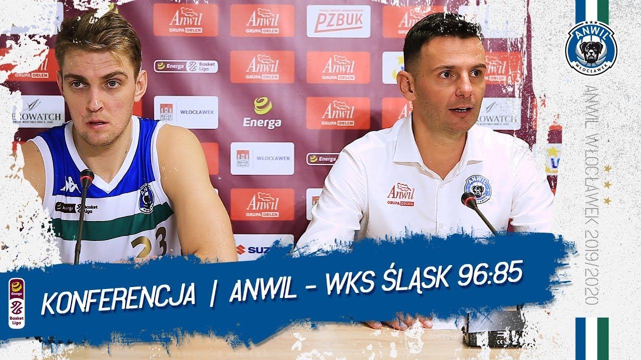 Konferencja prasowa | Anwil Włocławek - WKS Śląsk Wrocław 96:85