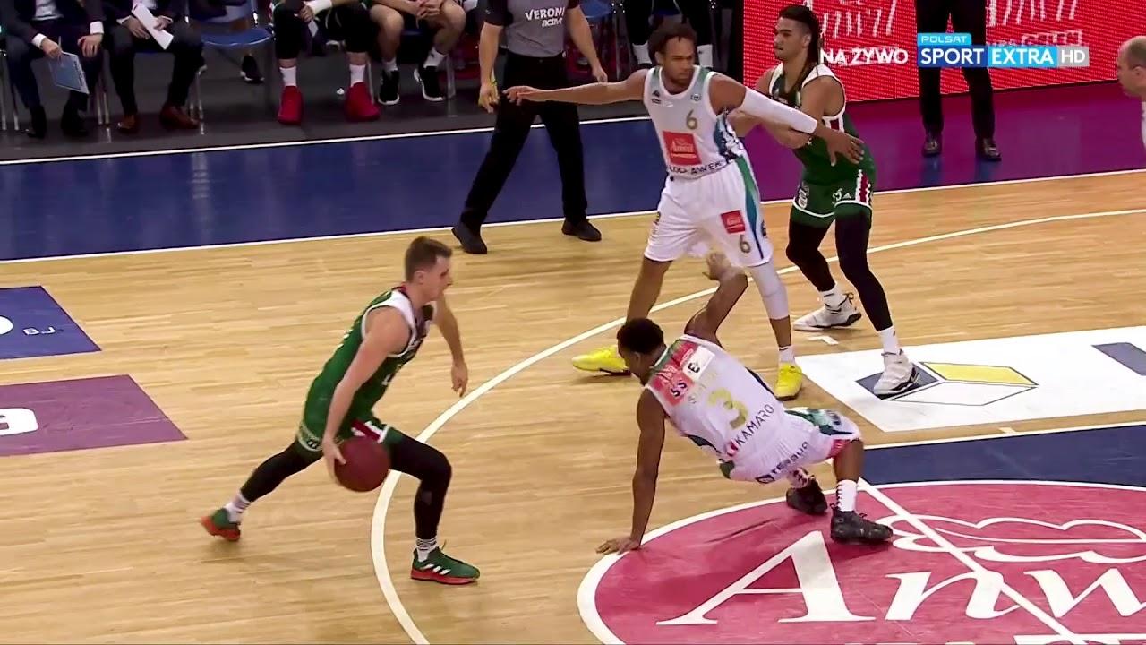 Kowalczyk wkręcił obrońcę w parkiet! #EnergaBasketLiga #PLKPL