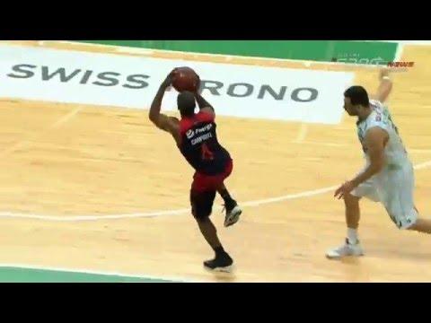 Szalona trójka Campbella na koniec kwarty! #TBLPL