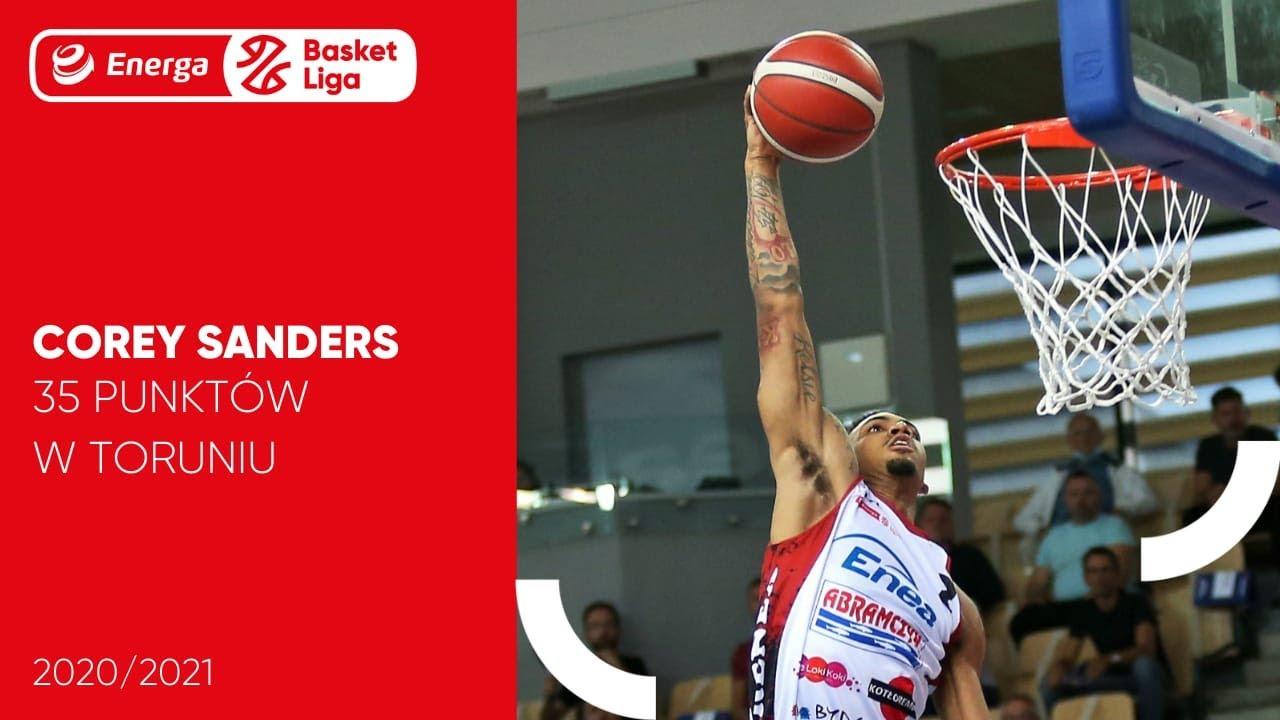 Corey Sanders - 35 punktów w Toruniu! #EnergaBasketLiga #PLKPL