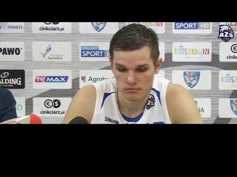 Konferencja prasowa po meczu, AZS Koszalin - Trefl Sopot 82:72, 22.10.2017