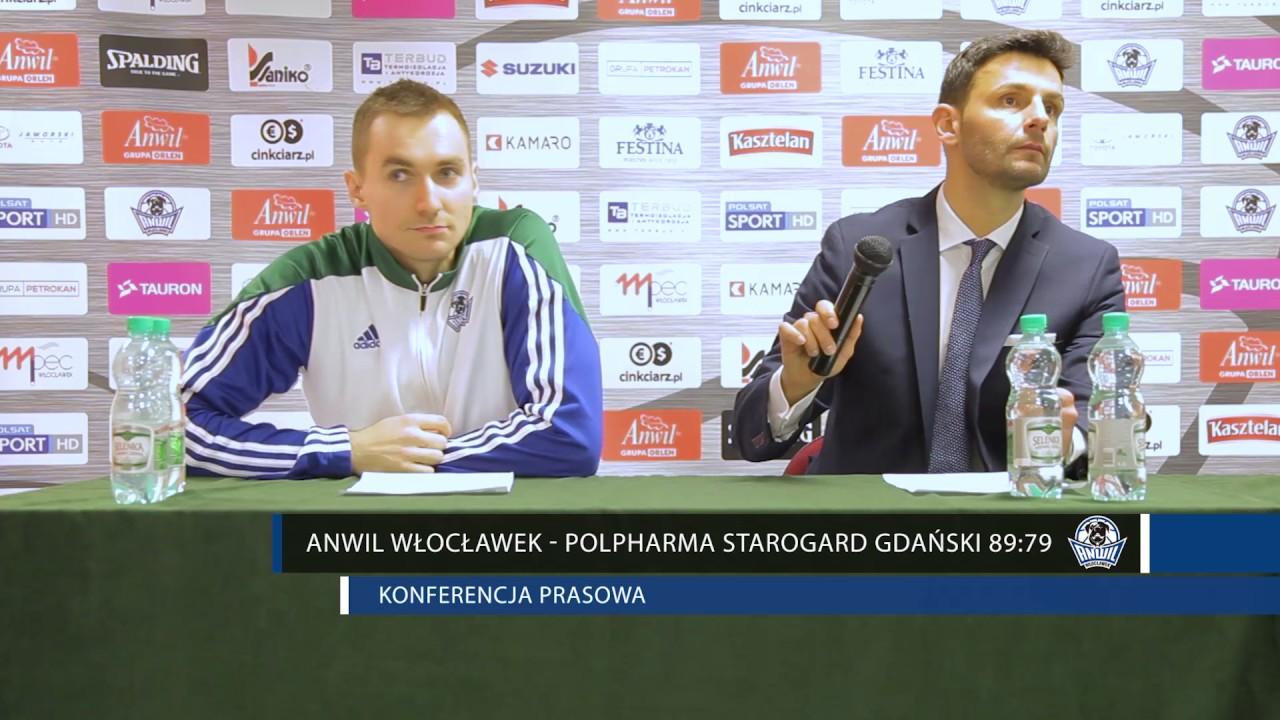 Anwil Włocławek - Polpharma Starogard Gdański 89:79