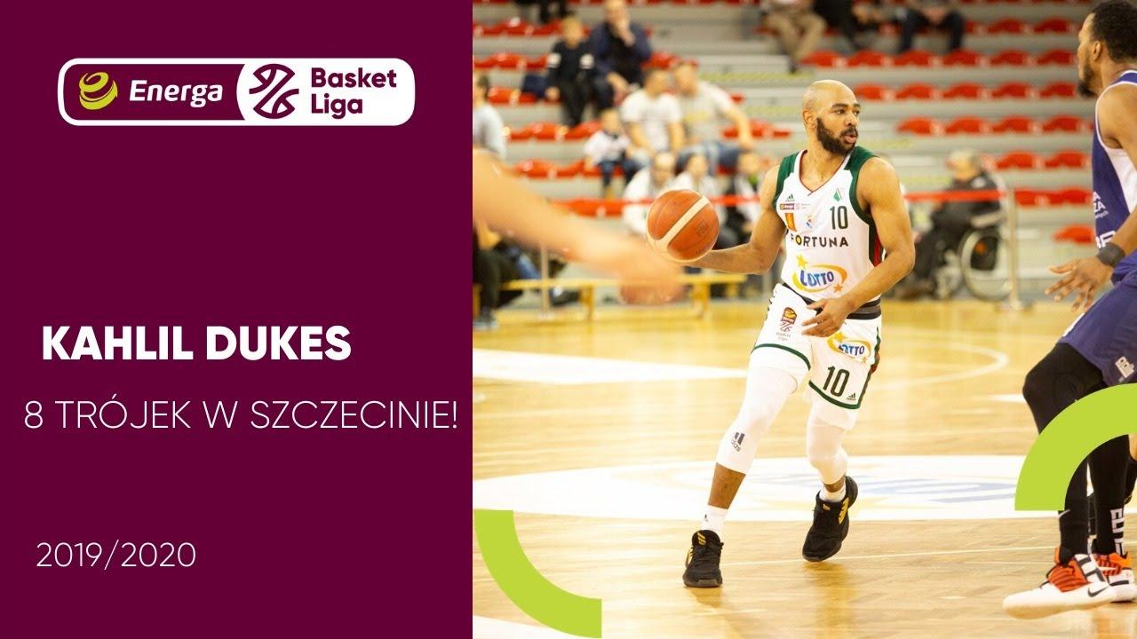 Kahlil Dukes - 8 trójek w Szczecinie! #EnergaBasketLiga #PLKPL