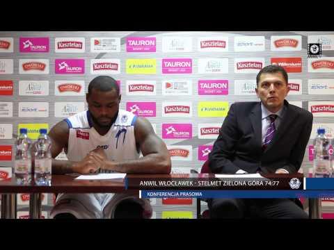 Anwil Włocławek - Stelmet Zielona Góra 74:77 | Konferencja prasowa