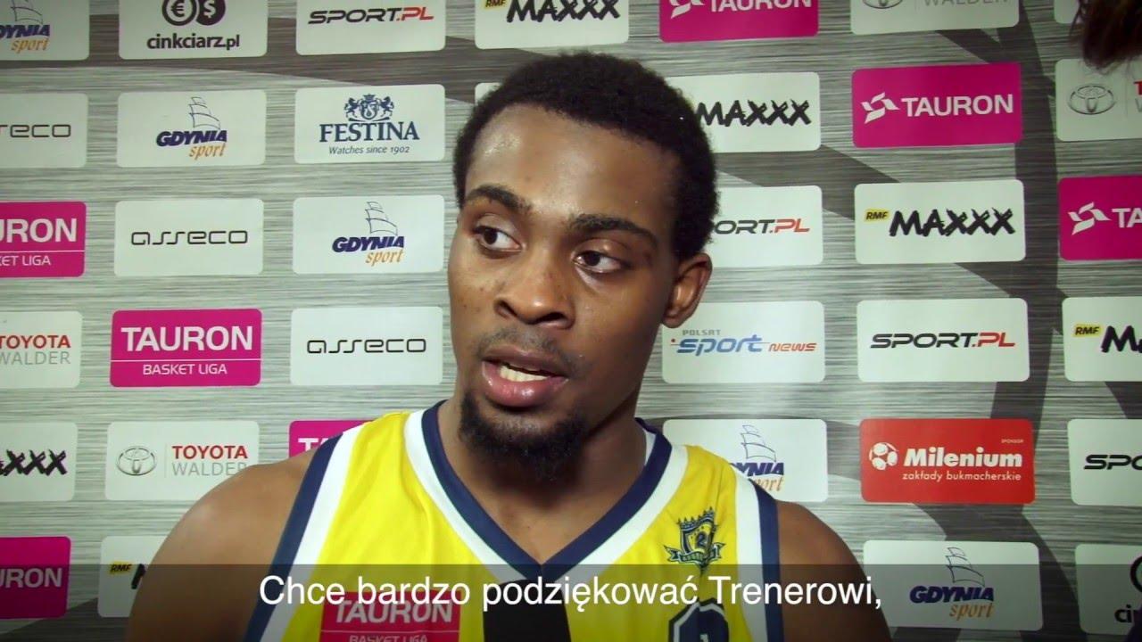 Asseco Gdynia vs.  Stalmet BC Zielona Góra -  wywiady -  03.05.2016