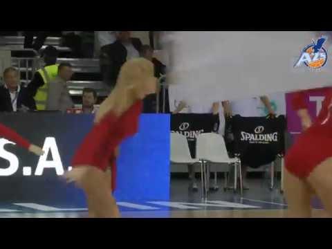 Skrót meczu, AZS Koszalin - Trefl Sopot 88:60, 18.10.2014