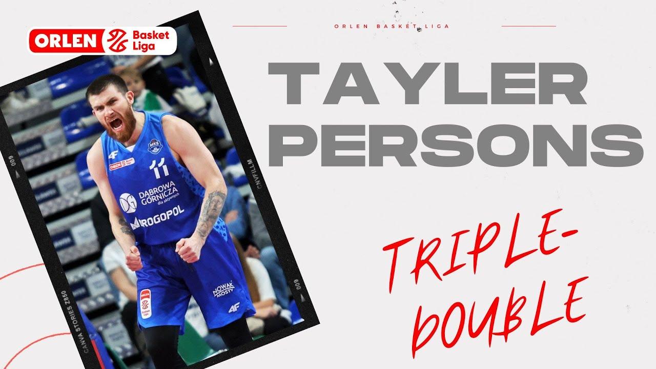 Tayler Persons - triple-double po raz drugi! #ORLENBasketLiga #plkpl