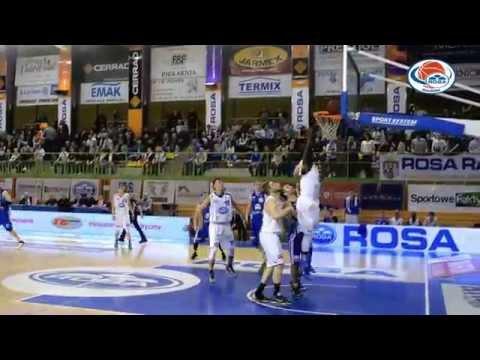 Rosa TV: Skrót meczu ROSA Radom - King Wilki Morskie Szczecin 122:78 - 03.04.2015