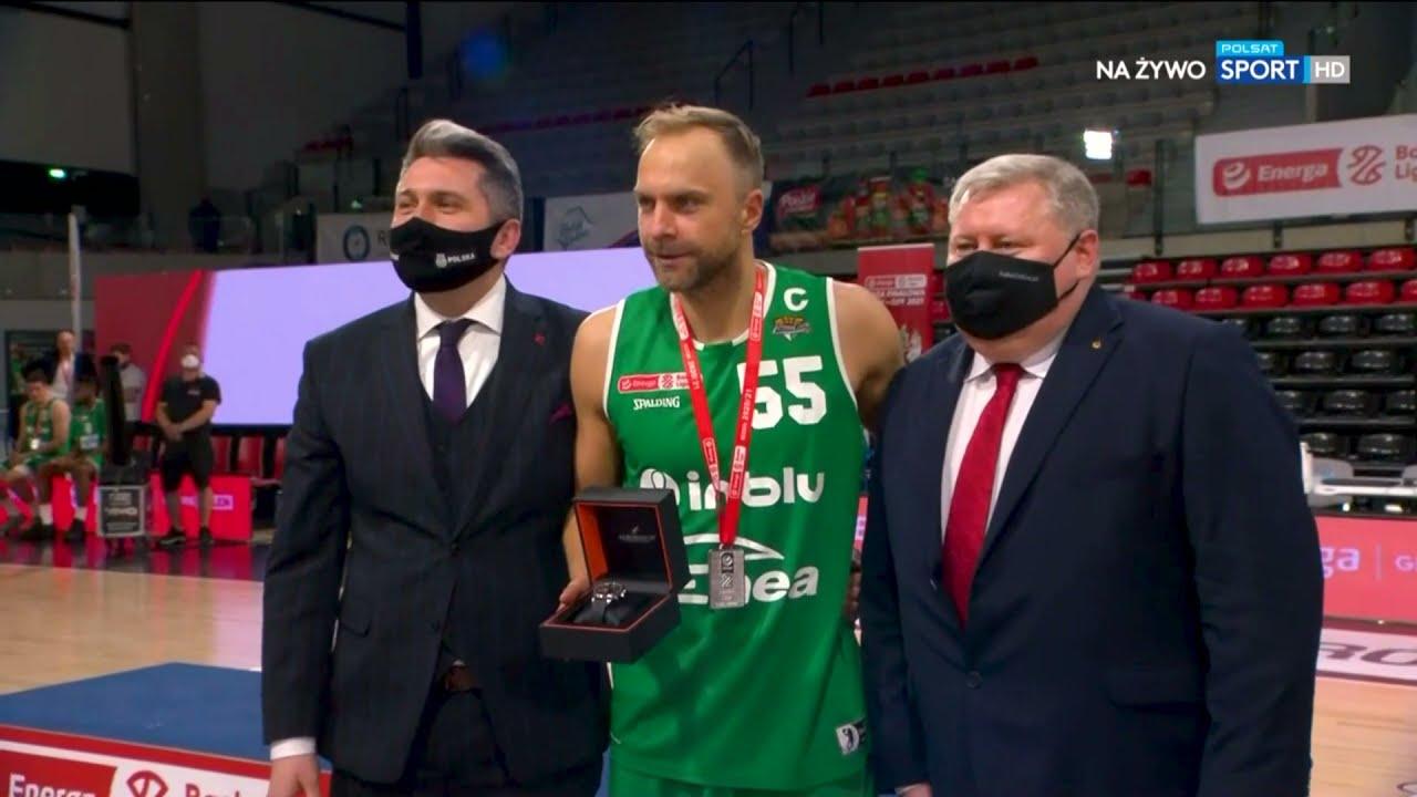 Łukasz Koszarek wyróżniającym się finalistą #EnergaBasketLiga