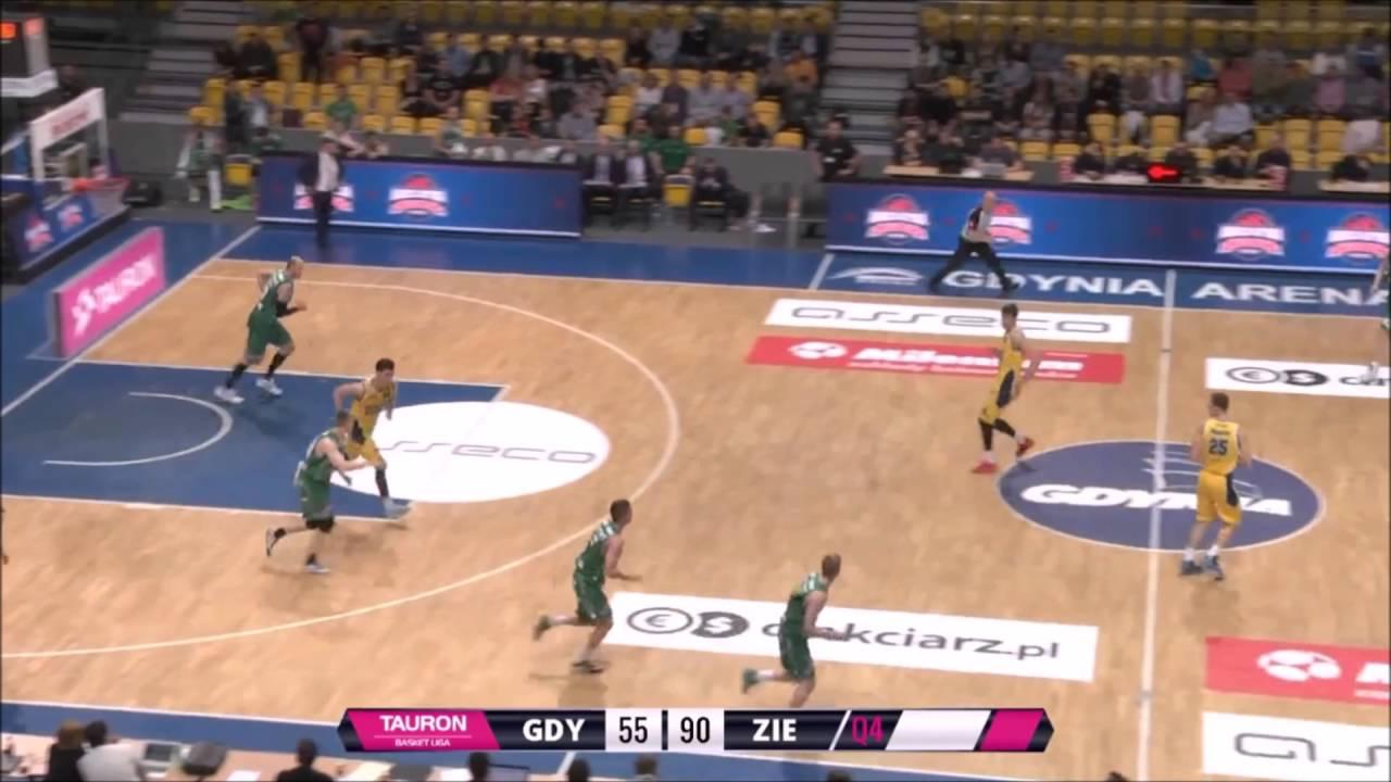 Kamil Zywert & Nemanja Djurišić - alley-oop na koniec meczu! #TBLPL