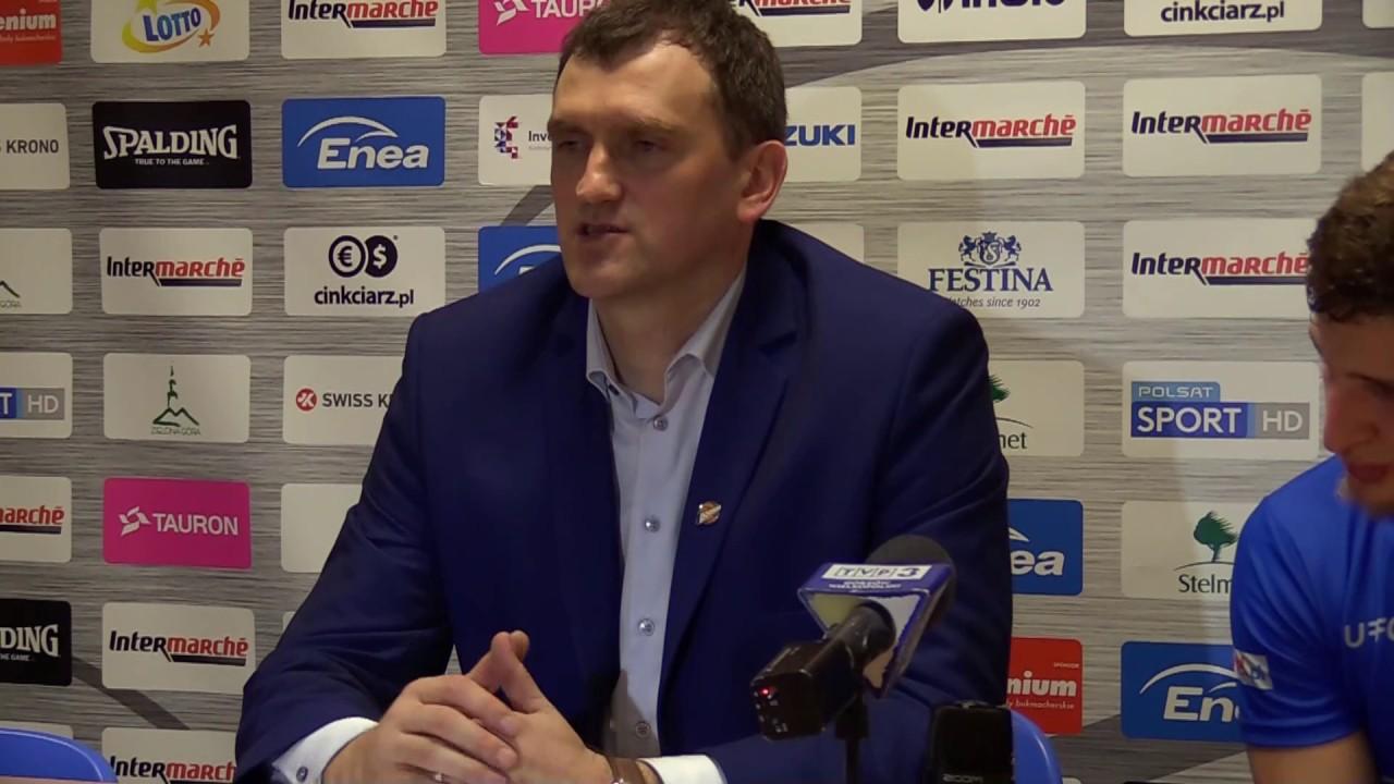 PLAY OFF - Stelmet BC vs Polpharma Starogard (konferencja prasowa)