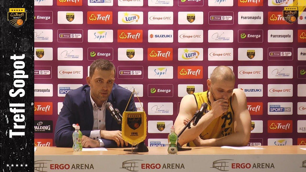 Konferencja po meczu Trefl Sopot - Stelmet Enea BC Zielona Góra  | Trefl Sopot