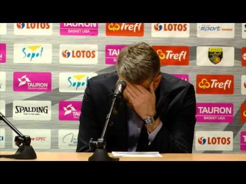 TBL: Trefl Sopot - King Wilki Morskie Szczecin (konferencja prasowa) 13.03.2015 www.pomorska.tv