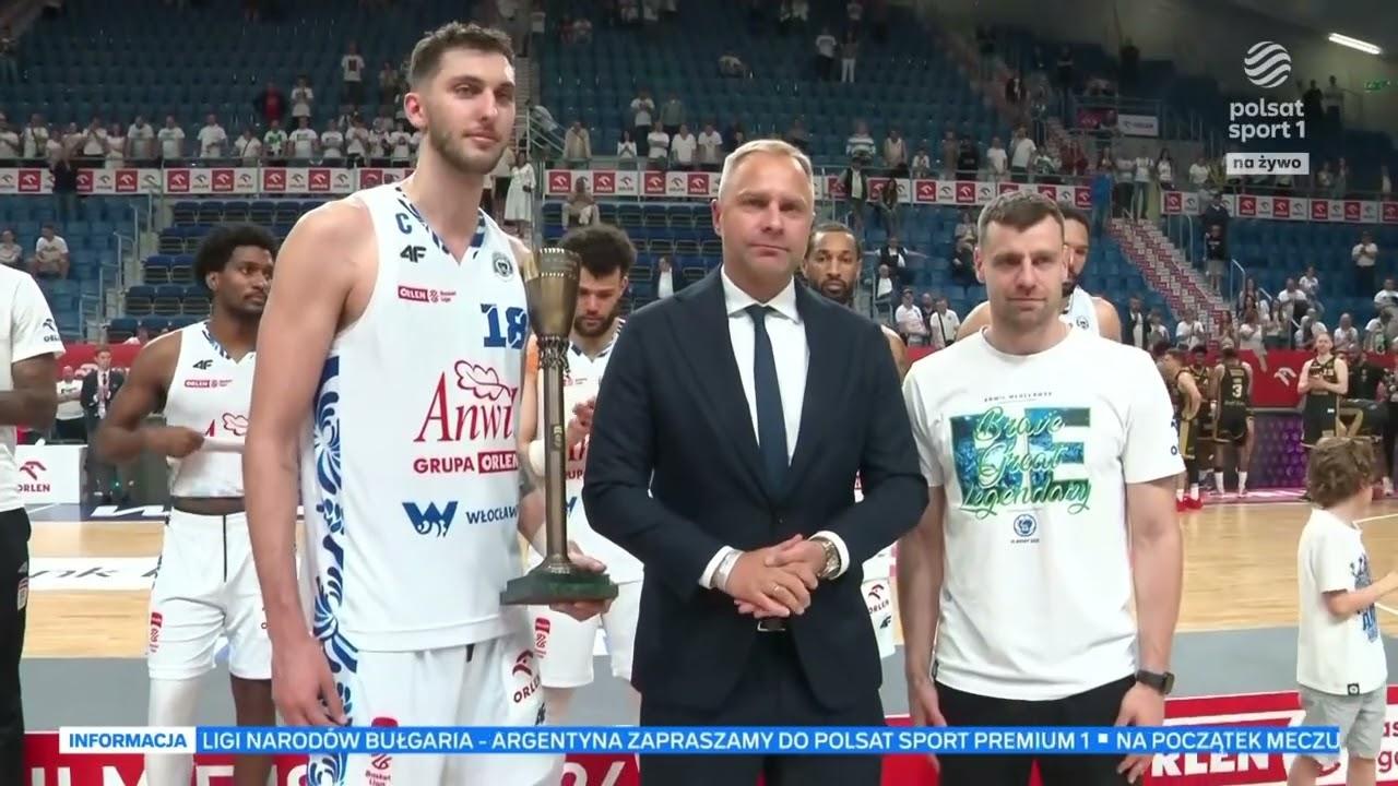 Anwil Włocławek czwartą drużyną Orlen Basket Ligi