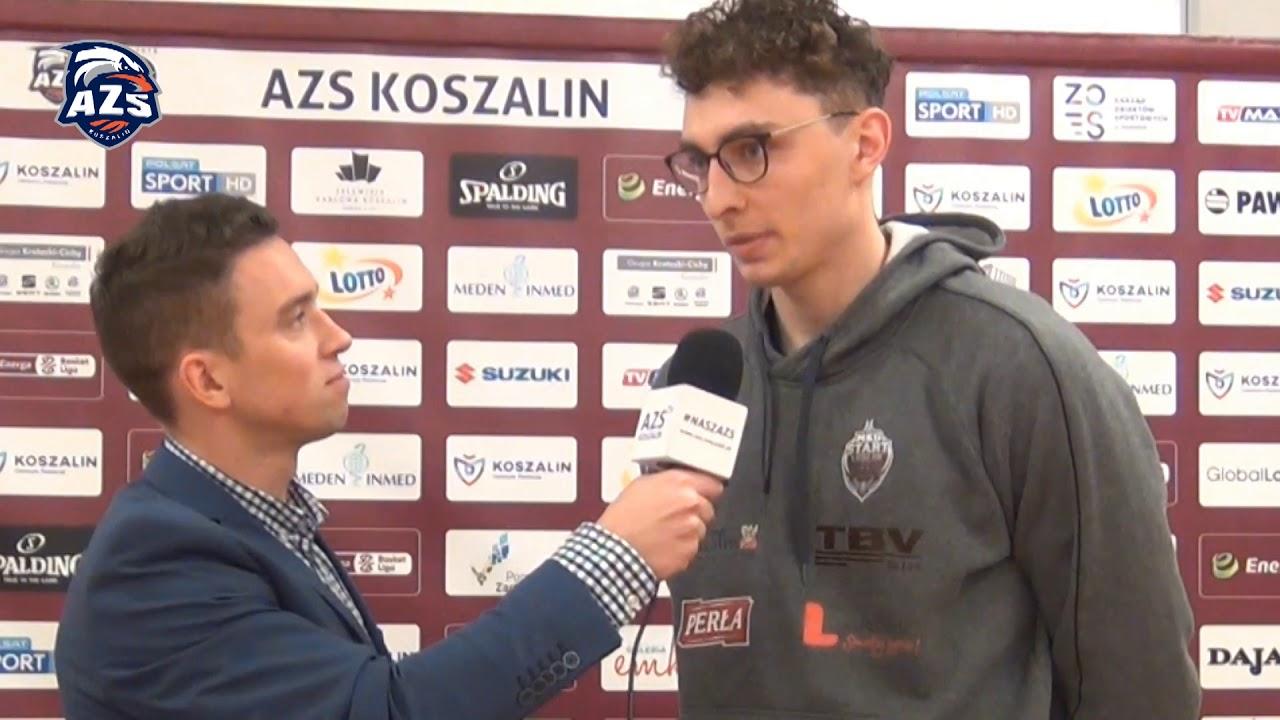 Borowski po meczu AZS Koszalin - TBV Start Lublin 126:122, 17.03.2019