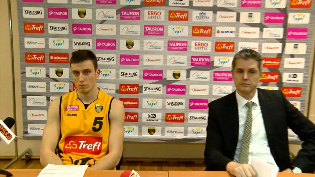 TBL: Trefl Sopot - Start Lublin (Konferencja prasowa) 19.12.2015