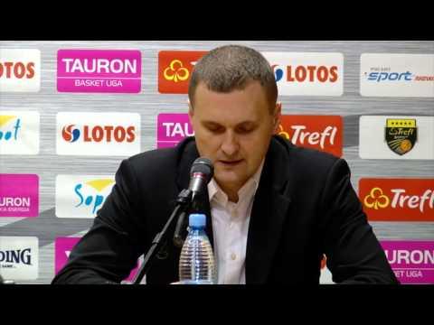 TBL: Trefl Sopot - Energa Czarni Słupsk (konferencja prasowa) 15.03.2015 www.pomorska.tv