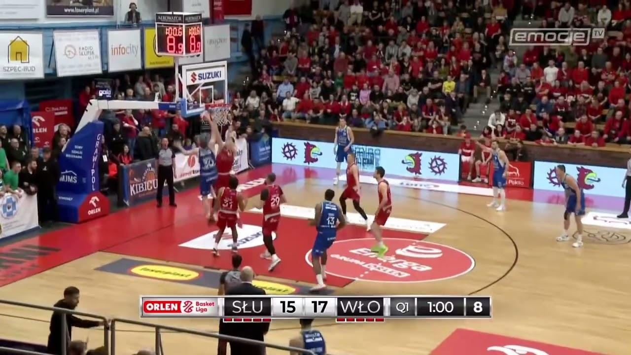 Szymon Wójcik blokuje wsad! #ORLENBasketLiga #PLKPL