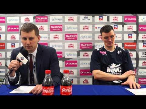Konferencja prasowa po meczu King Wilki Morskie - Rosa Radom 98:84