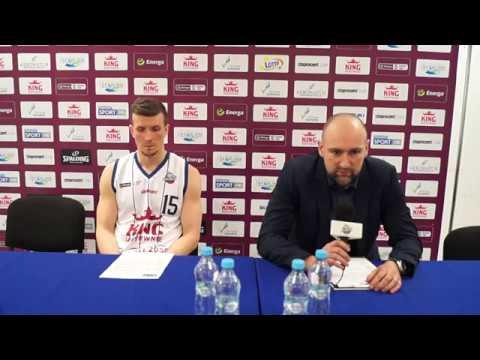 Konferencja prasowa King Szczecin - TBV Start Lublin