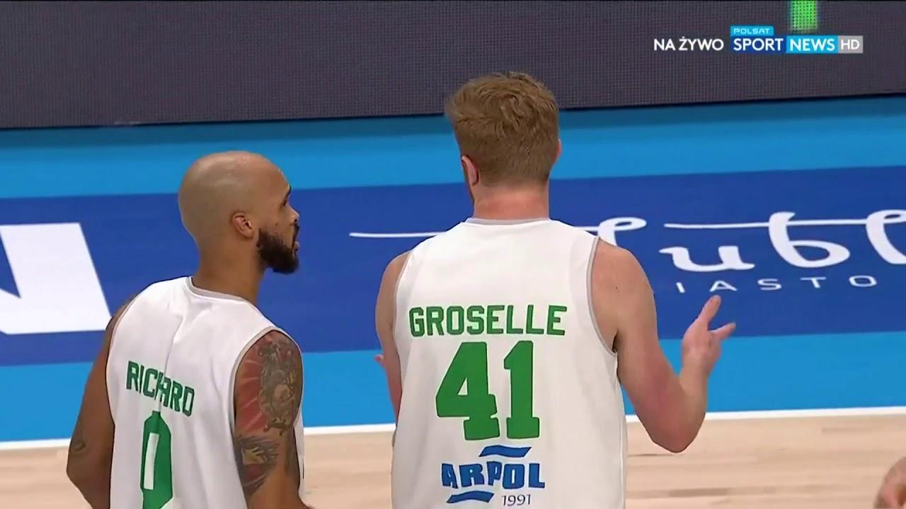 Geoffrey Groselle! Przechwyt, kontra, wsad! #SuzukiPucharPolski #PLKPL