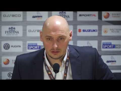 Asseco Gdynia vs. Stelmet BC Zielona Góra  - konferencja prasowa - 26.03.2017