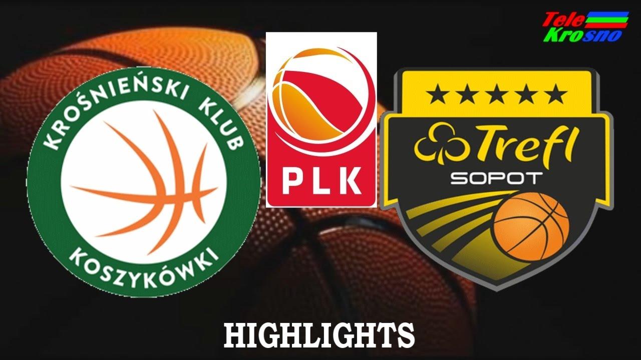 Miasto Szkła Krosno - Trefl Sopot (highlights)