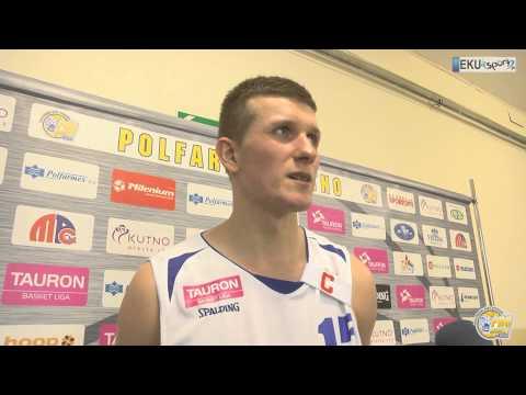 TBL: Wywiad z Mateuszem Bartoszem zawodnikiem Polfarmex Kutno 22.11.2014