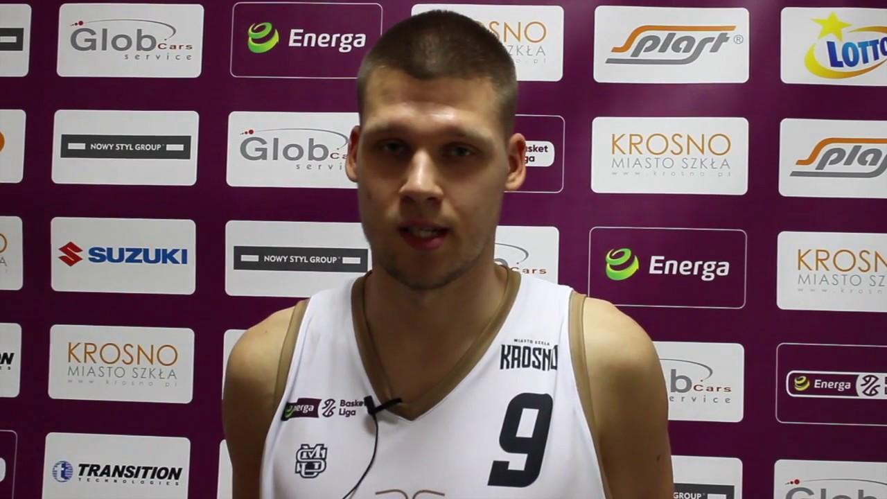 Miasto Szkła Krosno - TBV Start Lublin: Maciej Bojanowski