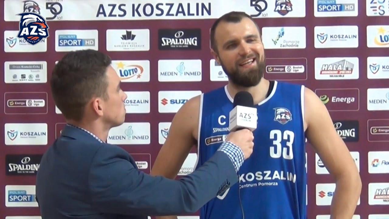 Surmacz po meczu AZS Koszalin - TBV Start Lublin 126:122, 17.03.2019