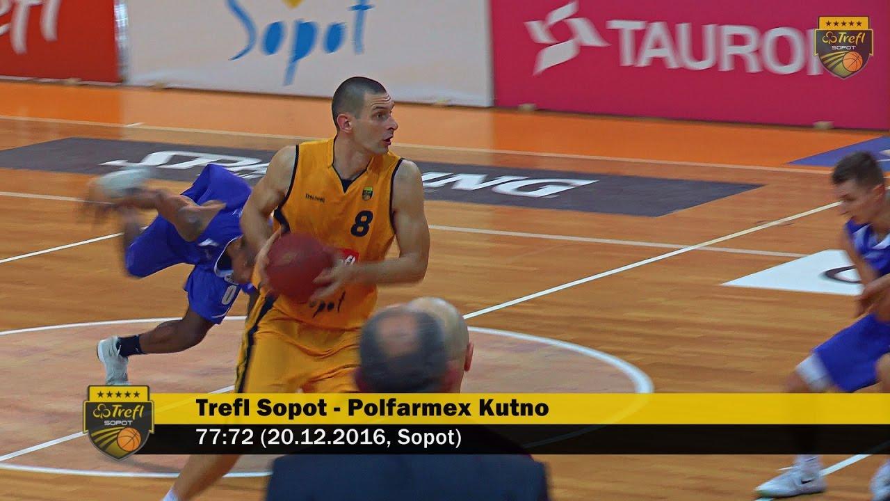 Trefl Sopot - Polfarmex Kutno 77:72 | Trefl Sopot