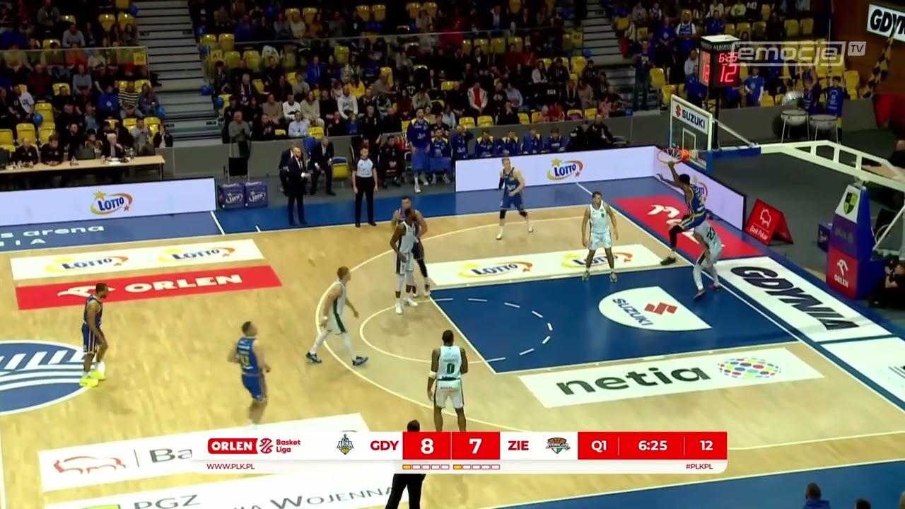 Sage Tolbert efektownie z góry! #ORLENBasketLiga #PLKPL