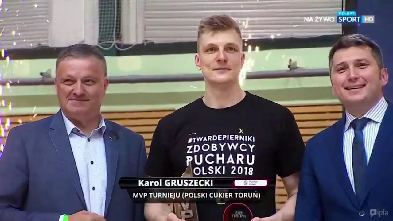 Karol Gruszecki MVP Pucharu Polski #PucharEBL #EnergaBasketLiga #PLKPL