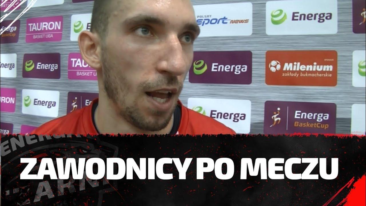 ZAWODNICY PO MECZU: ENERGA CZARNI Słupsk 65:72 MKS Dąbrowa Górnicza