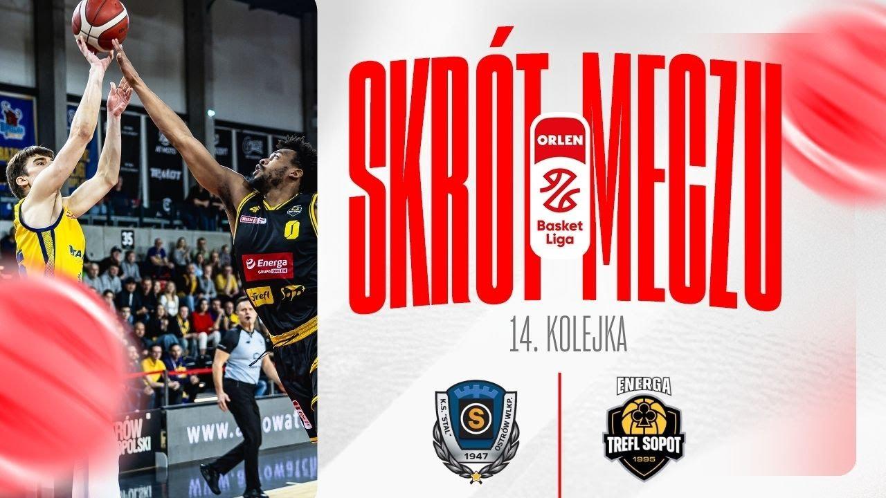 SKRÓT | Tasomix Rosiek Stal - Energa Trefl | 14. kolejka