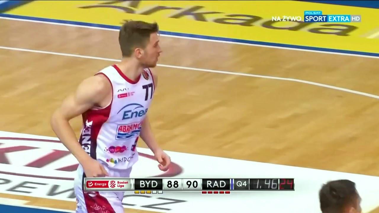 Jakub Nizioł uciekł po linii końcowej! #EnergaBasketLiga #PLKPL