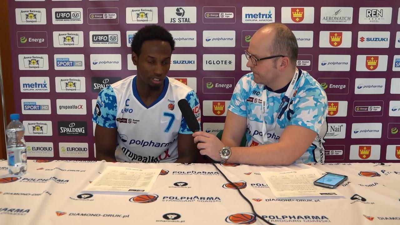 Thomas Davis wywiad po meczu Polpharma - Arged BMSlam Stal