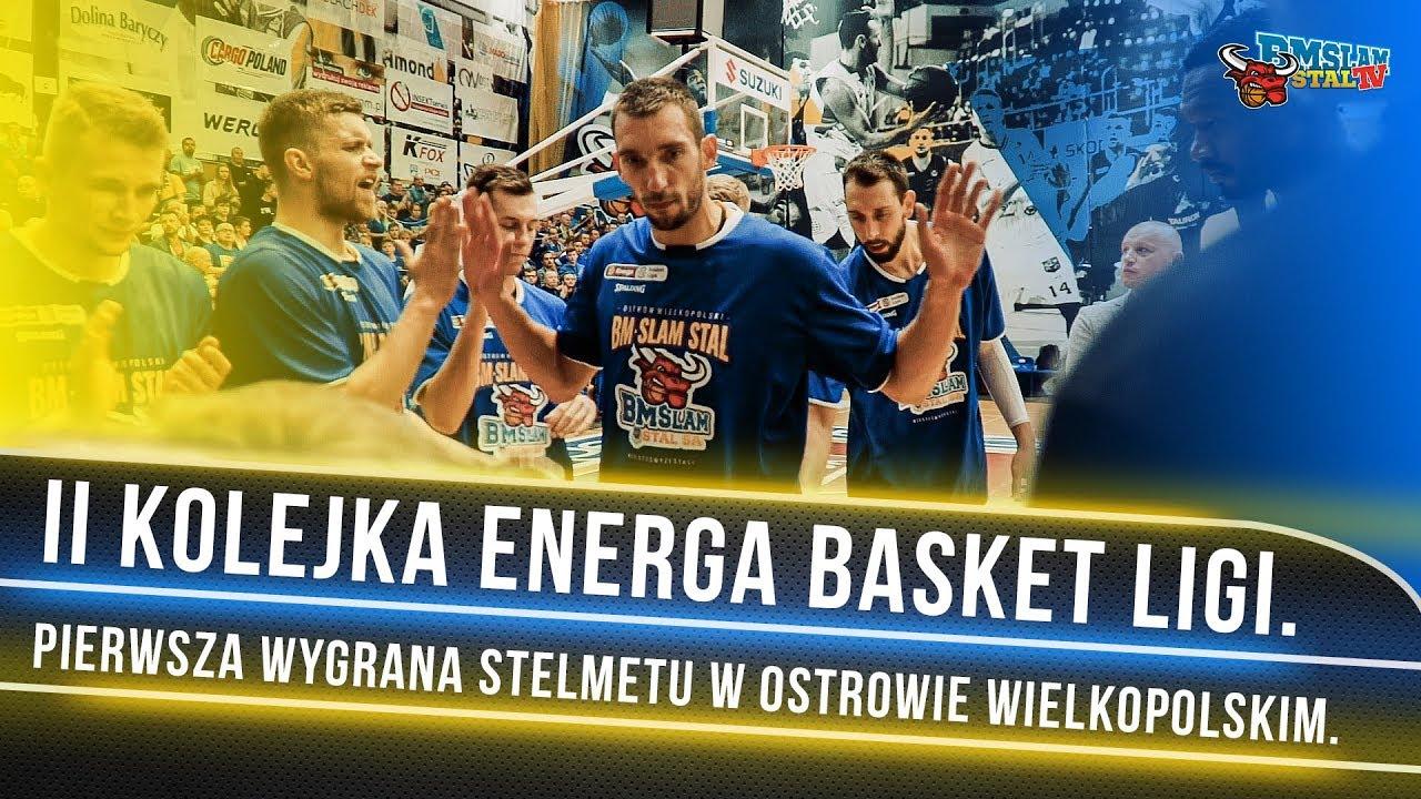 II kolejka Energa Basket Ligi. Pierwsza wygrana Stelmetu w Ostrowie Wielkopolskim.