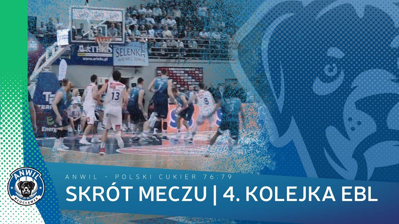 Anwil Włocławek - Polski Cukier Toruń 76:79 | Skrót meczu