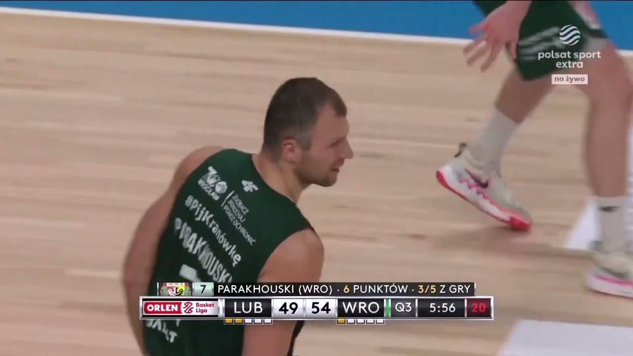 Doskonała akcja WKS Śląska Wrocław #ORLENBasketLiga #PLKPL