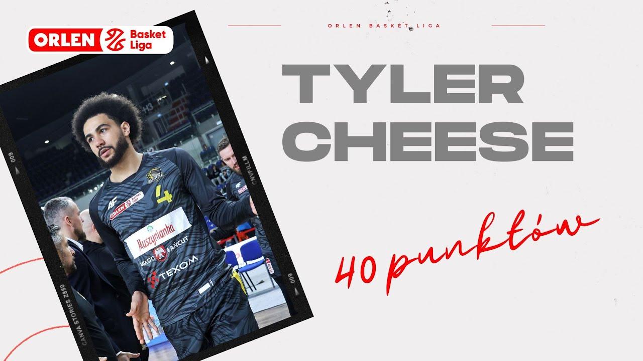 Tyler Cheese - 40 punktów! #ORLENBasketLiga #plkpl