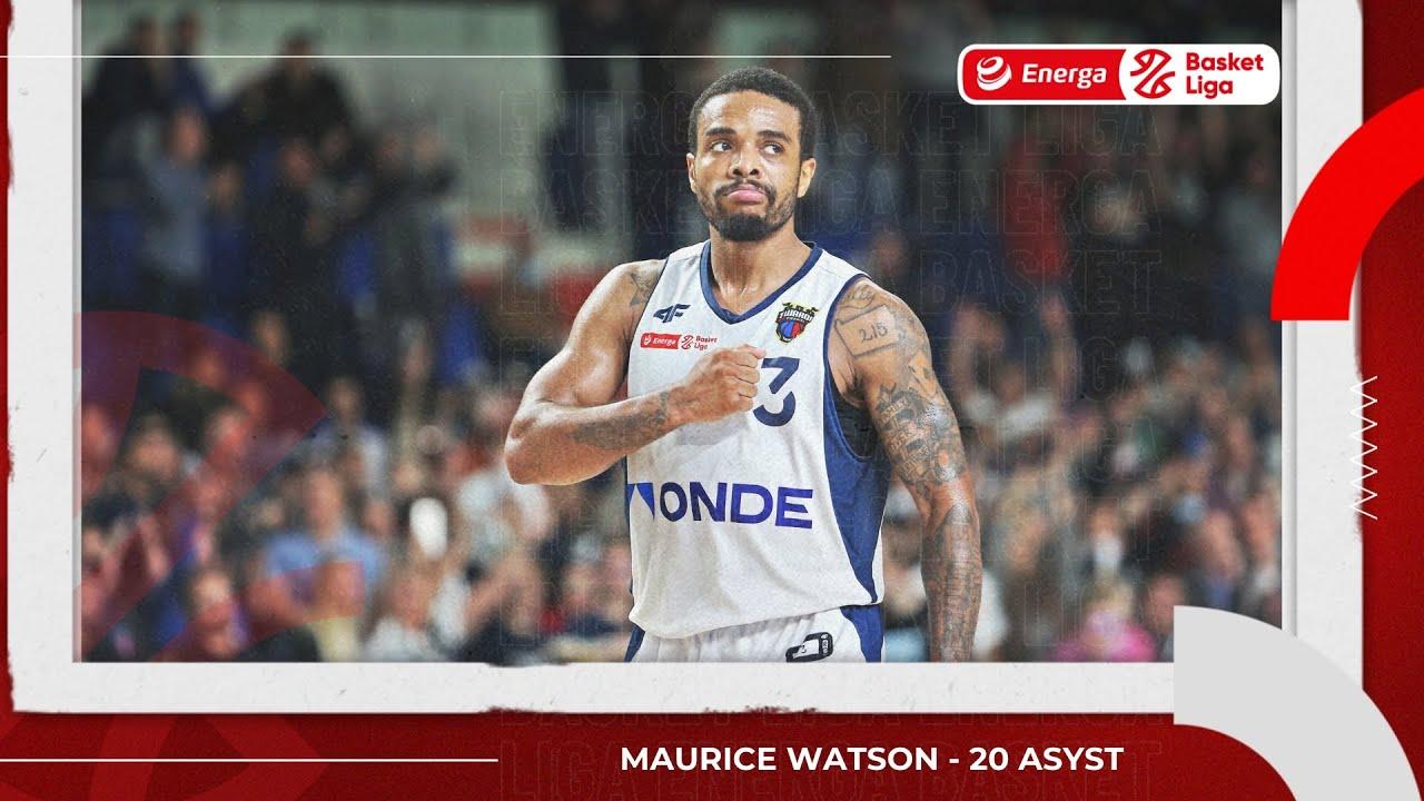 Maurice Watson - 20 asyst! #EnergaBasketLiga #PLKPL