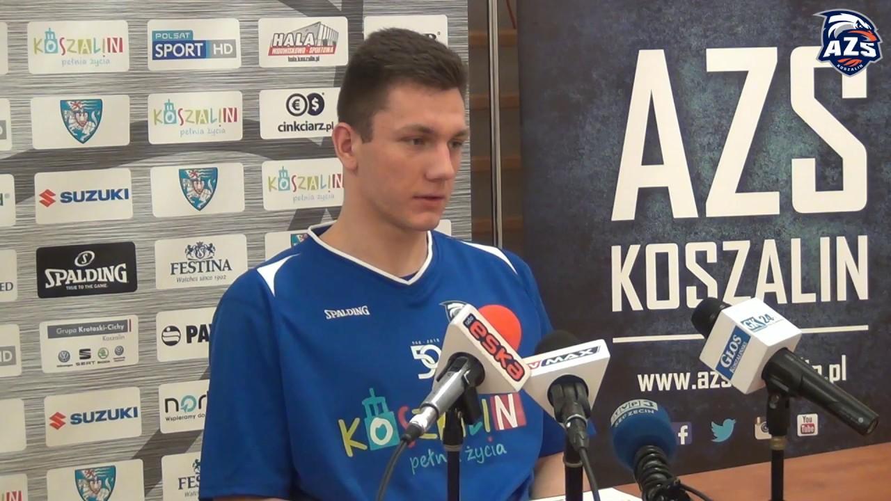 Konferencja prasowa po meczu AZS Koszalin - TBV Start Lublin 85:89, 03.01.2018