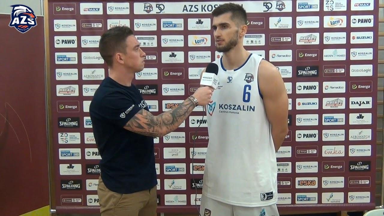 Jarecki po meczu AZS Koszalin - Legia Warszawa 90:67, 15.12.2018