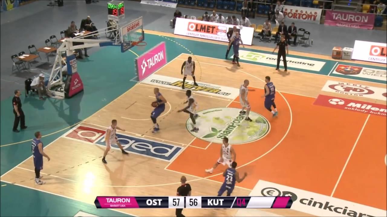 Alexis Wangmene  - blok przy próbie wsadu! #TBLPL