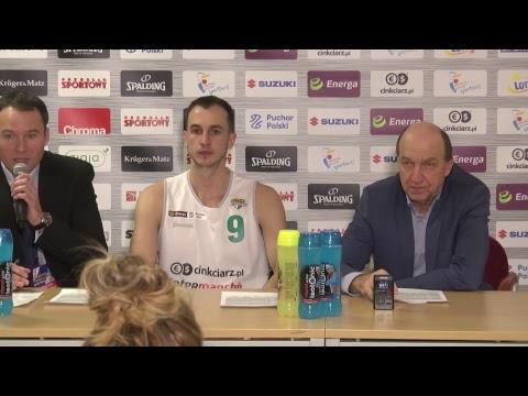 Konferencja po Finale Pucharu Polski -  Stelmet Enea BC Zielona Góra