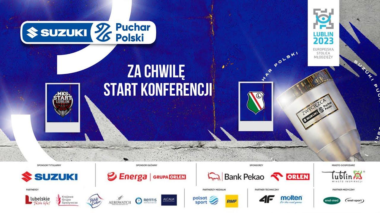 Konferencja prasowa: Polski Cukier Start Lublin - Legia Warszawa
